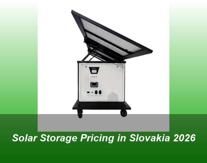 Solar Storage Pricing in Slovakia 2026
